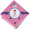 Pink Pirate Cloth Napkin w/ Name or Text