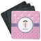 Pink Pirate Coaster Rubber Back - Main