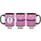 Pink Pirate Coffee Mug - 11 oz - Black APPROVAL