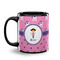 Pink Pirate Coffee Mug - 11 oz - Black