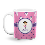 Pink Pirate Coffee Mug (Personalized)