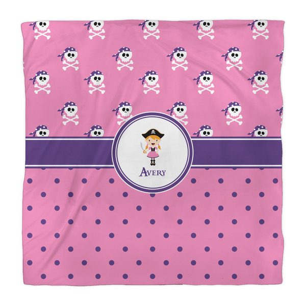 Pink Pirate Comforter - Queen - Front