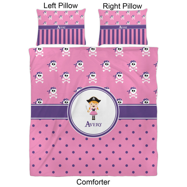 Pink Pirate Comforter Set - Queen - Approval