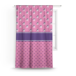 Pink Pirate Curtain (Personalized)