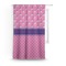 Pink Pirate Curtain With Window and Rod