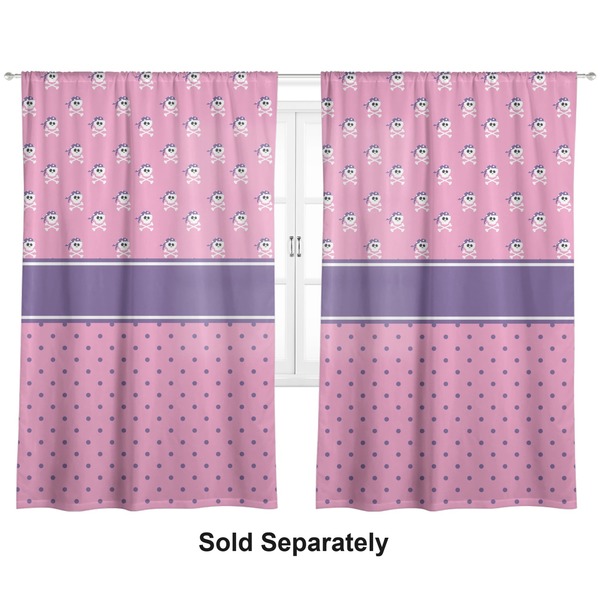 Pink Pirate Curtains