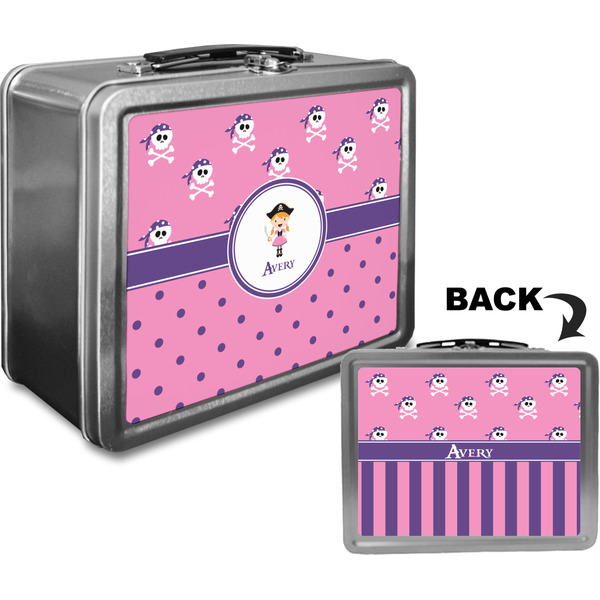 Pink Pirate Custom Lunch Box / Tin Approval