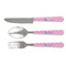 Pink Pirate Cutlery Set - FRONT