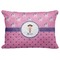 Pink Pirate Decorative Baby Pillowcase - 16"x12" (Personalized)