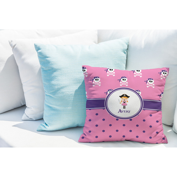 Pink Pirate Decorative Pillow Case - LIFESTYLE 2