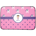 Pink Pirate Dish Drying Mat (Personalized)
