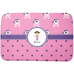 Pink Pirate Dish Drying Mat (Personalized)