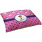 Pink Pirate Dog Bed - Large