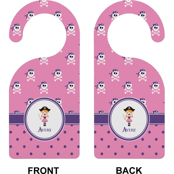 Pink Pirate Door Hanger (Approval)