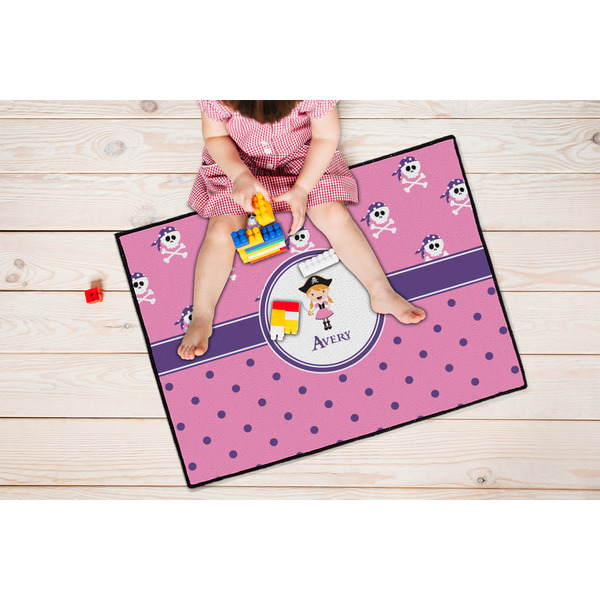 Pink Pirate Door Mats - LIFESTYLE kid