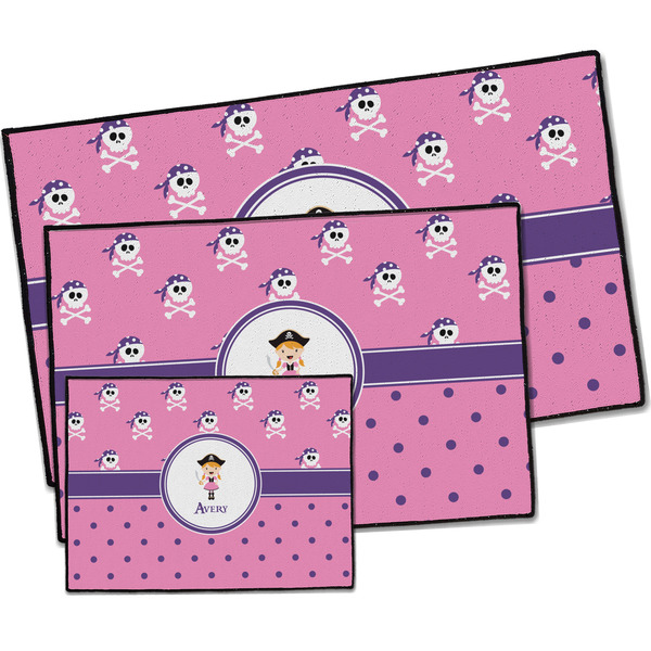 Pink Pirate Door Mats - PARENT MAIN