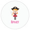 Pink Pirate Drink Topper - XSmall - Single
