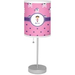 Pink Pirate 7" Drum Lamp with Shade (Personalized)