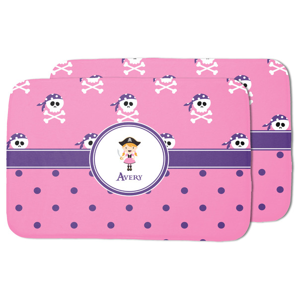 Pink Pirate Drying Dish Mat - MAIN