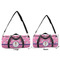 Pink Pirate Duffle Bag Small and Large