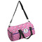 Pink Pirate Duffle bag with side mesh pocket