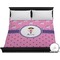 Pink Pirate Duvet Cover (King)