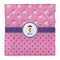 Pink Pirate Duvet Cover - Queen - Front