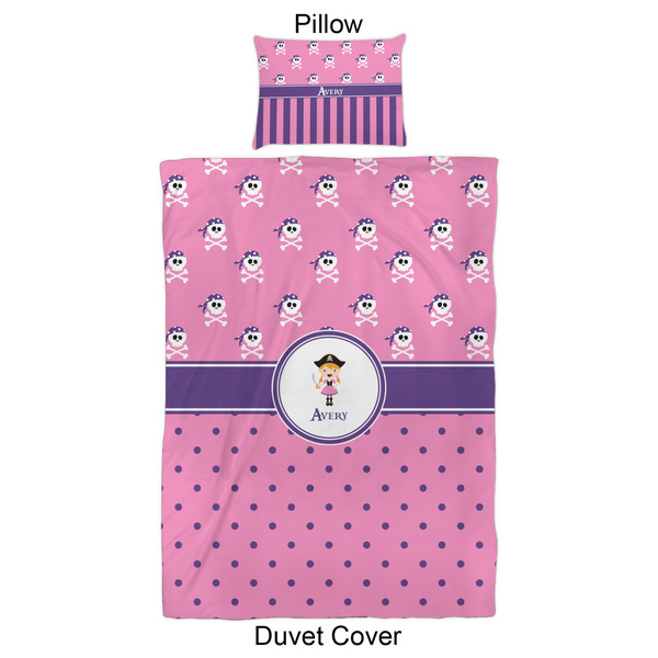 Pink Pirate Duvet Cover Set - Twin XL - Approval