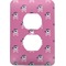 Pink Pirate Electric Outlet Plate