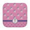Pink Pirate Face Cloth-Rounded Corners