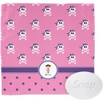 Pink Pirate Washcloth (Personalized)