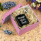 Pink Pirate Gift Boxes with Lid - Canvas Wrapped - X-Large - In Context
