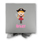 Pink Pirate Gift Boxes with Magnetic Lid - Silver - Approval