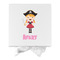 Pink Pirate Gift Boxes with Magnetic Lid - White - Approval