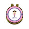 Pink Pirate Golf Ball Marker - Hat Clip - Gold