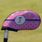 Pink Pirate Golf Club Cover - Front