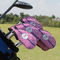 Pink Pirate Golf Club Cover - Set of 9 - On Clubs