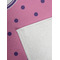 Pink Pirate Golf Towel - Detail