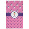 Pink Pirate Golf Towel - Front (Large)