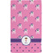 Pink Pirate Hand Towel (Personalized)