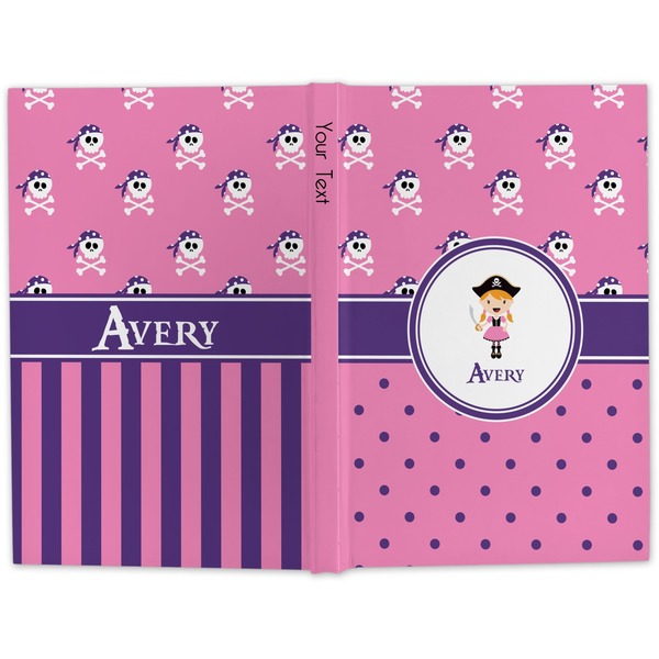 Pink Pirate Hard Cover Journal - Apvl