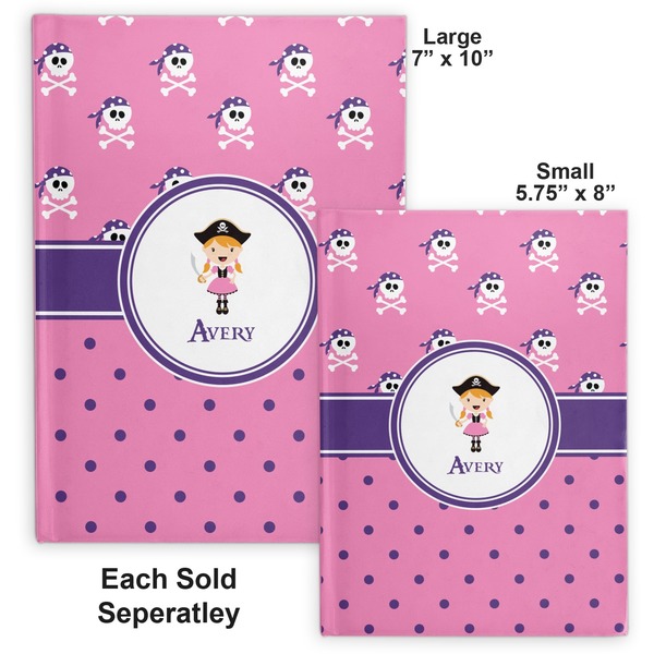 Pink Pirate Hard Cover Journal - Compare