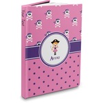 Pink Pirate Hardbound Journal - 7.25" x 10" (Personalized)