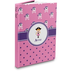 Pink Pirate Hardbound Journal (Personalized)
