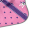 Pink Pirate Hooded Baby Towel- Detail Corner