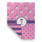 Pink Pirate House Flags - Double Sided - FRONT FOLDED