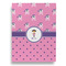 Pink Pirate House Flags - Double Sided - FRONT