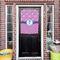 Pink Pirate House Flags - Double Sided - (Over the door) LIFESTYLE