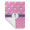 Pink Pirate House Flags - Single Sided - FRONT FOLDED
