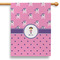 Pink Pirate House Flags - Single Sided - PARENT MAIN